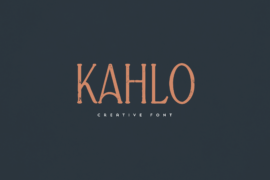 Kahlo Font