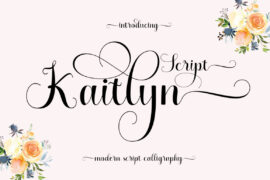 Kaitlyn Script Font