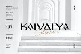 KAIVALYA Font