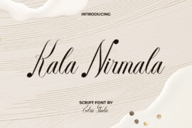 Kala Nirmala Demo Font