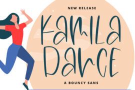 Kamila Dance Personal Use Only Font