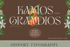 Kamos Grandios Font