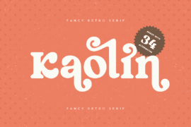 Kaolin Font