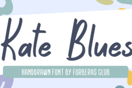 Kate Blues Font