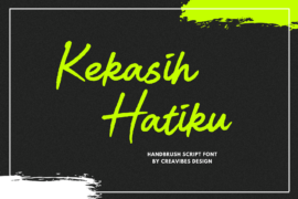 Kekasih Hatiku Font