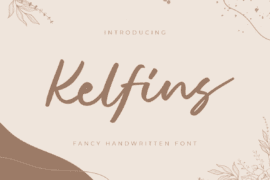 Kelfins Font