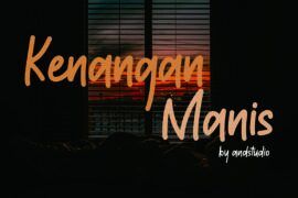 Kenangan Manis Font