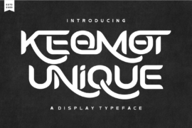 Keomot Unique Demo Font