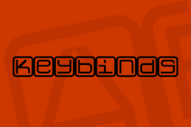 Keybinds Font