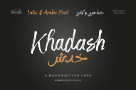Khadash_DEMO Font
