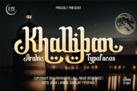 Khalliban Font