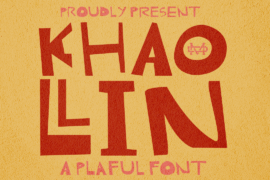 Khaollin Demo Font