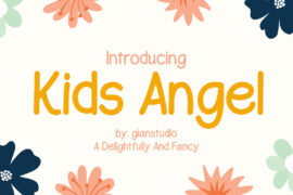 Kids Angel Font