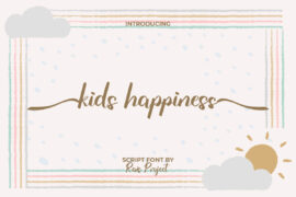 Kids Happiness Demo Font