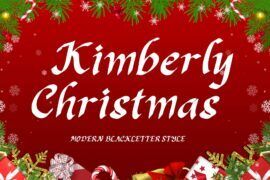 Kimberly Christmas Demo Font