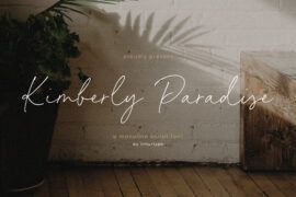 Kimberly Paradise Font