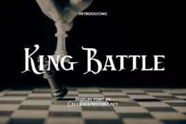 King Battle Demo Font