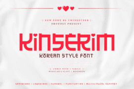 KINSERIM Trial Font