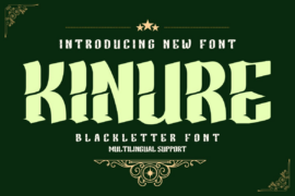 KINURE Font