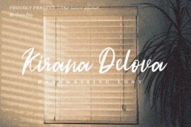 Kirana Delova Demo Font