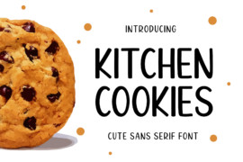 Kitchen Cookies Font