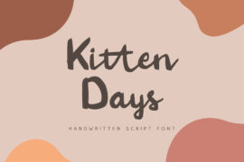 Kitten Days Free Font