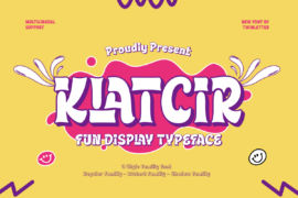 KLATCIR Trial Font