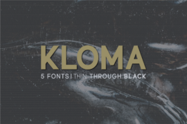 Kloma Font Family