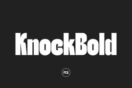 Knockbold Font