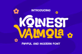 Kolnest Valmola Font