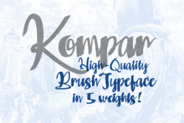 Kompar Bold PERSONAL USE ONLY Font