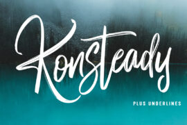 Konsteady Font Family