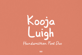 Kooja Luigh Demo Font