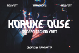 KORUXE OUSE Font