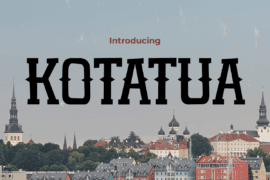 KOTATUA Font