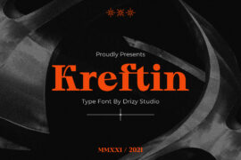 Kreftin Demo Font