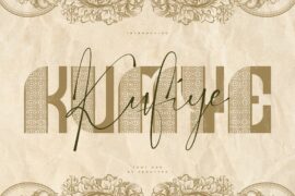 Kufiye Script Font