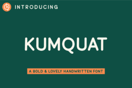 Kumquat Font