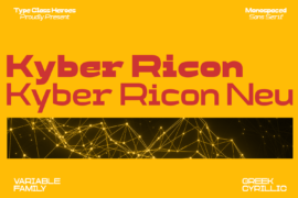 Kyber Ricon Demo Font