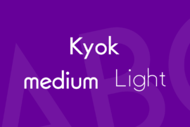 Kyok Font Family