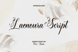 Laenoura Script Demo Font
