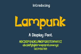 Lampunk Font