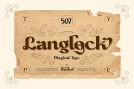 Langlock Font