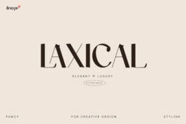 Laxical Font