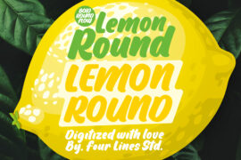 Lemon Round Font