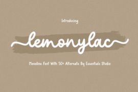 Lemonylac Font
