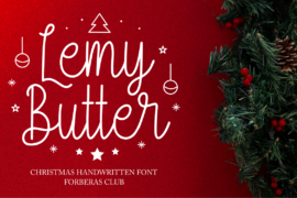 Lemy Butter Demo Font