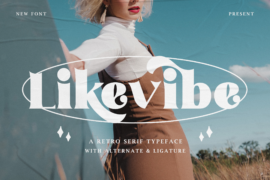 Likevibe Free Trial Font