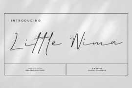 Little Nima Personal Use Font