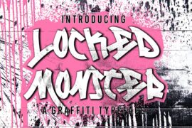 Locked Monster Font